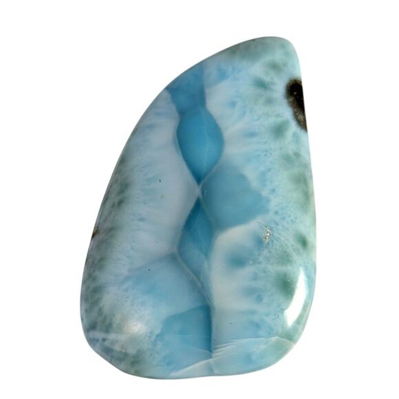 Larimer freeform large  cabochon 55x33mmWt 18.4 grams - Picture 9 of 9